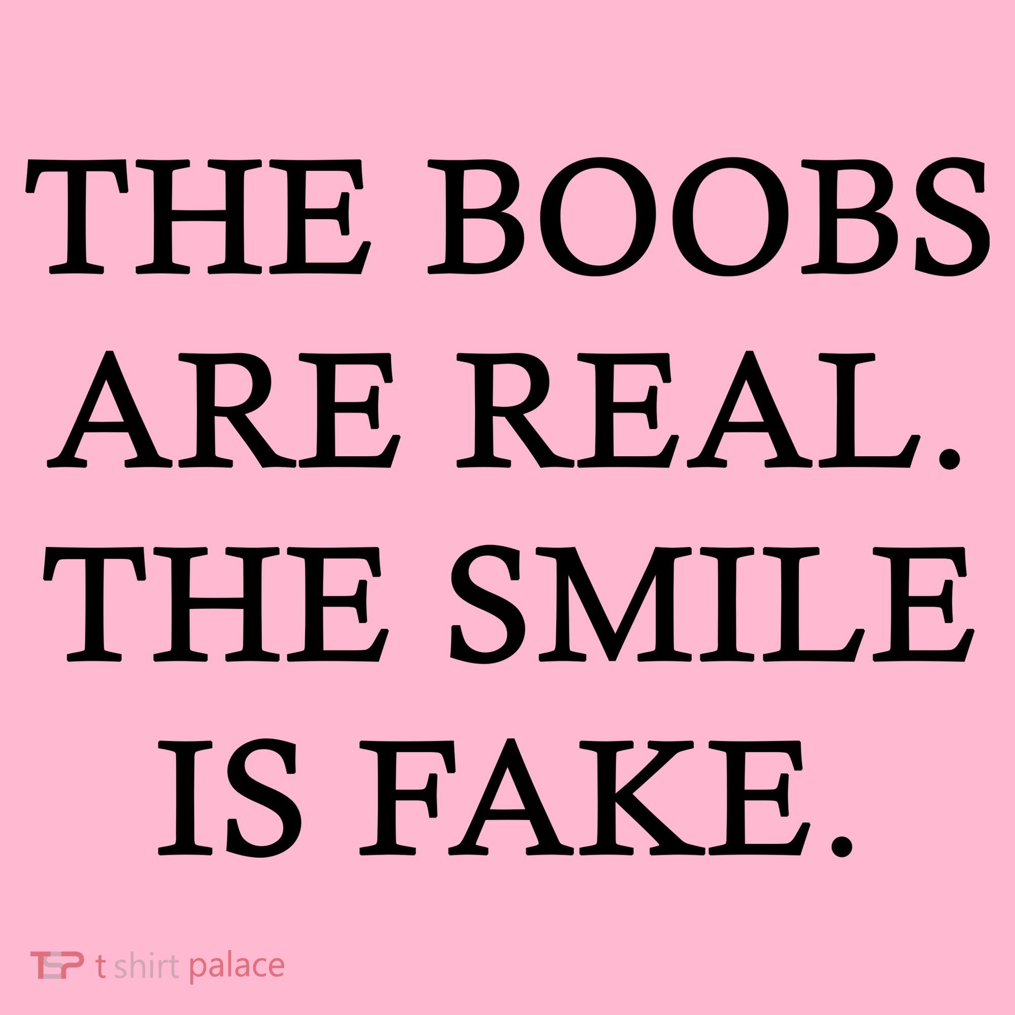 The Boobs Are Real The Smile Is Fake Funny Visor