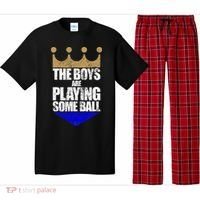 The Boy Are Playing Some Ball Pajama Set thumb 0