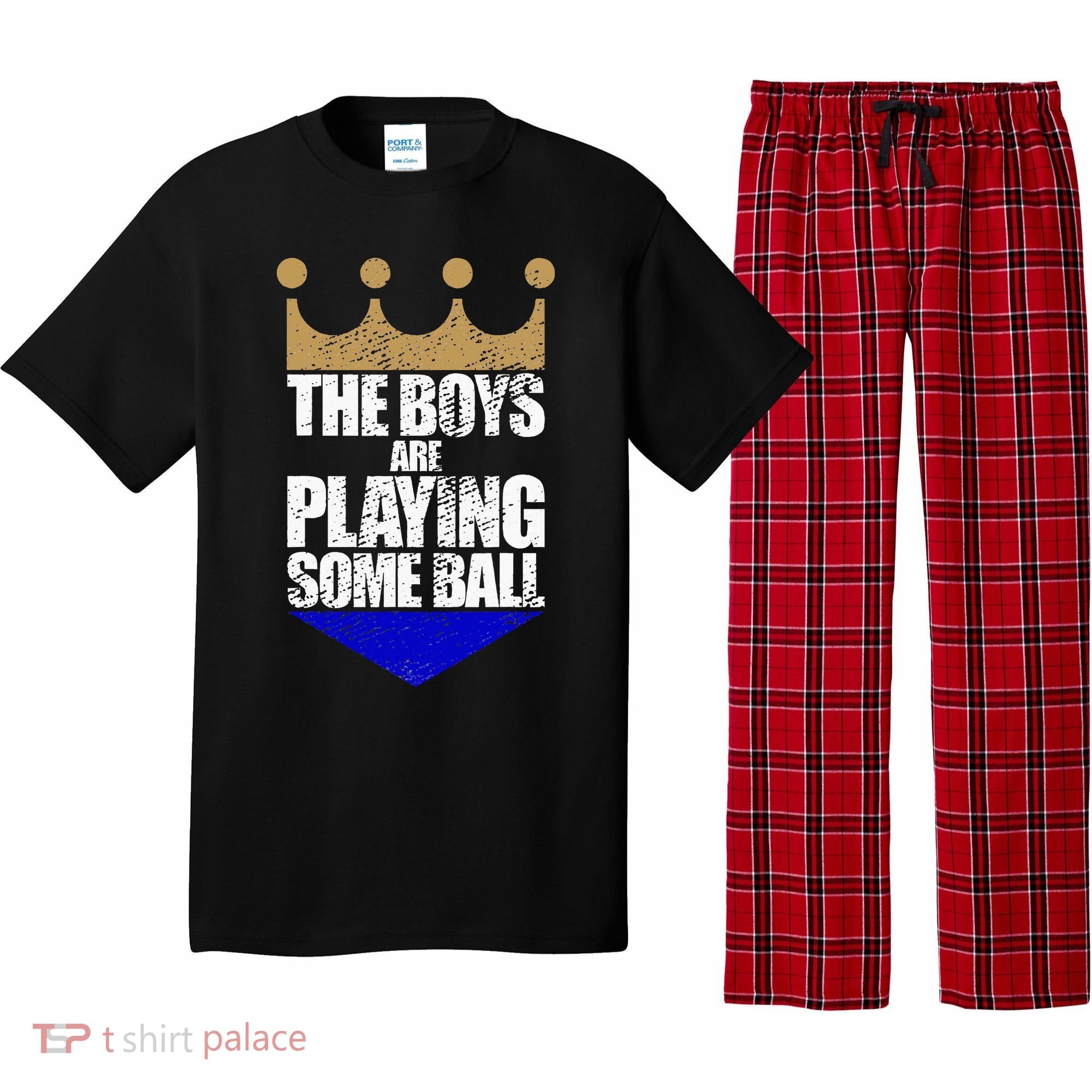 The Boy Are Playing Some Ball Pajama Set