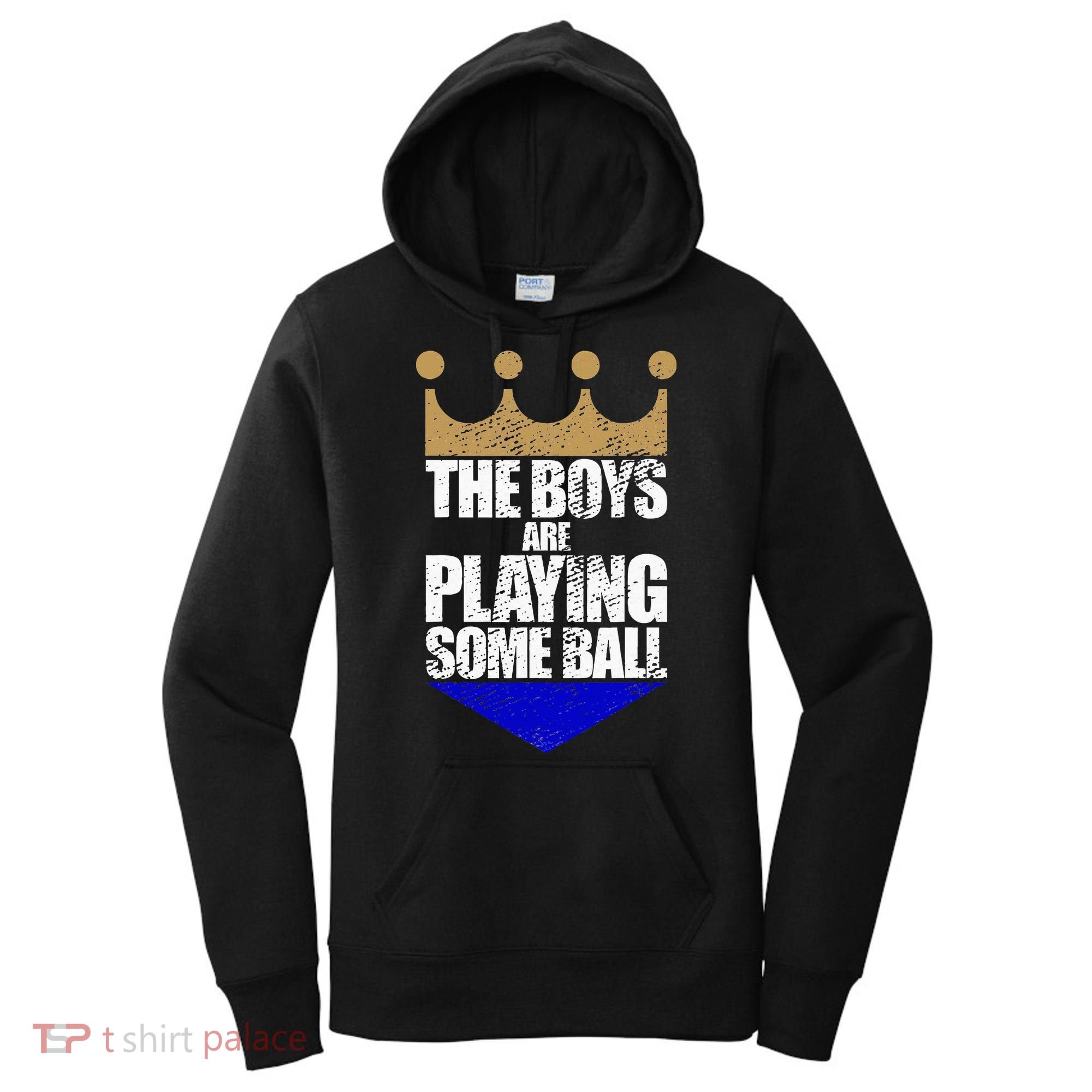 The Boy Are Playing Some Ball Women's Hoodie