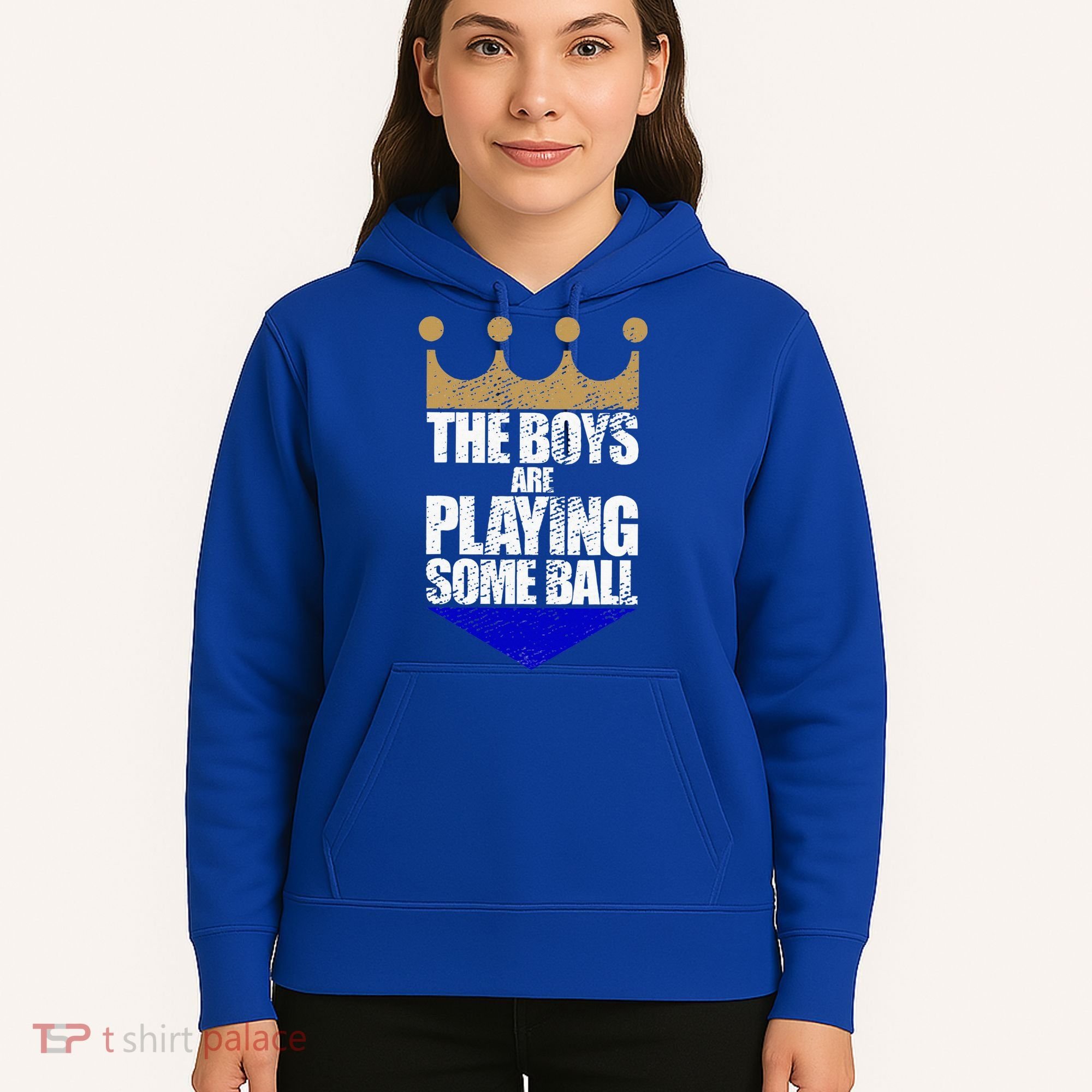 The Boy Are Playing Some Ball Hoodie