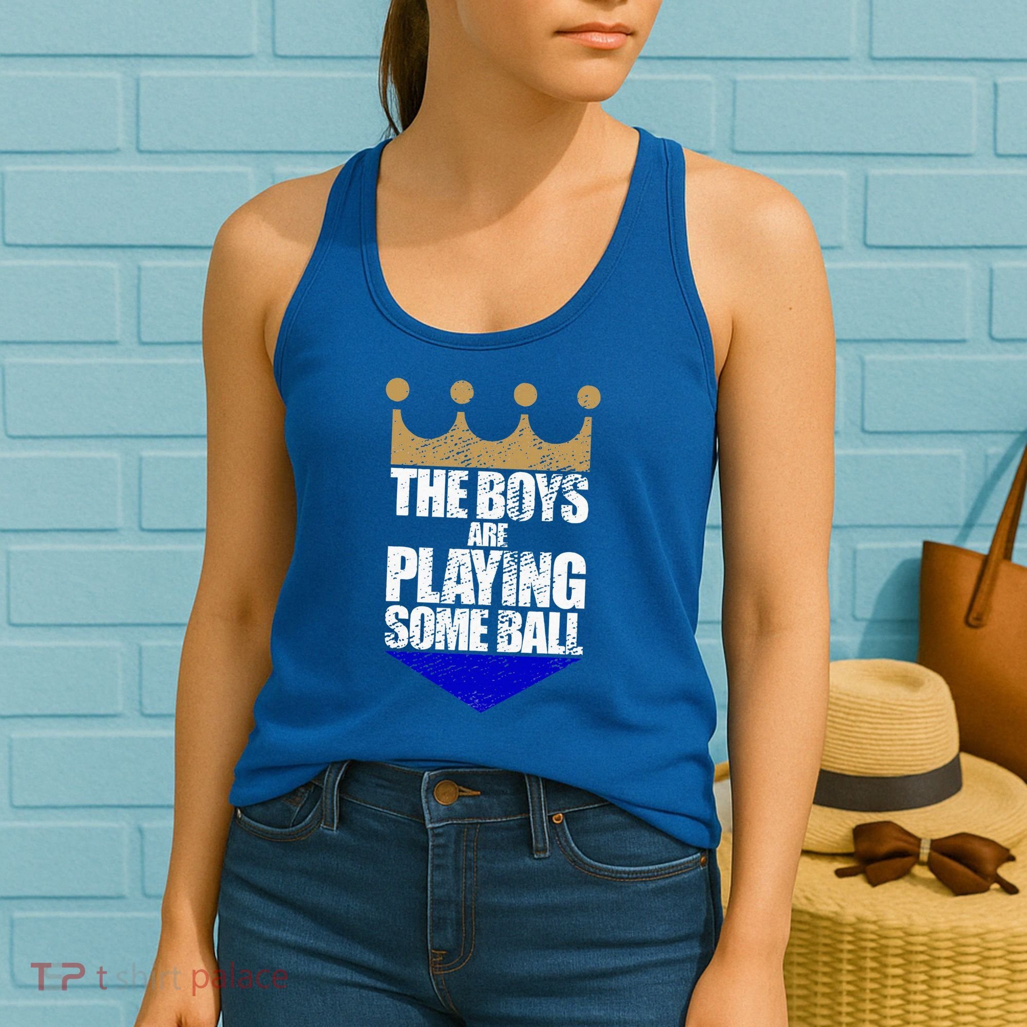 The Boy Are Playing Some Ball Women's Tank Top