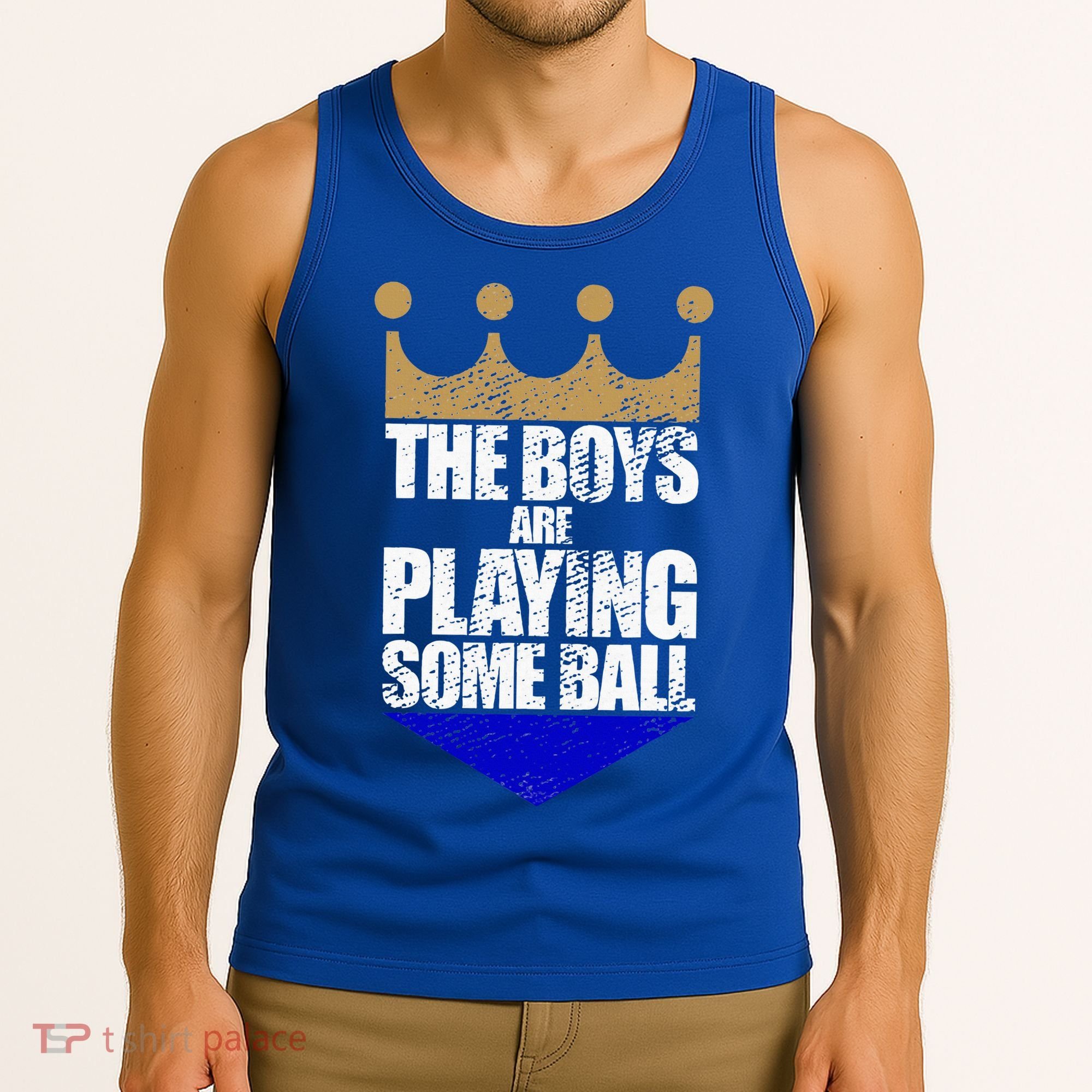The Boy Are Playing Some Ball Tank Top