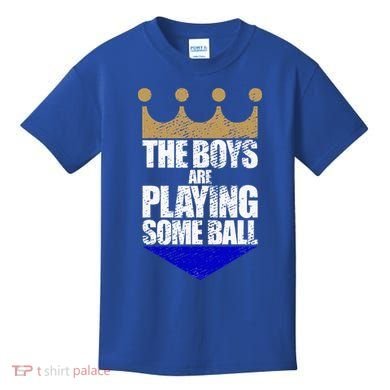 The Boy Are Playing Some Ball Kids T-Shirt