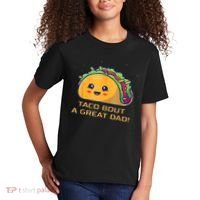 Taco Bout A Great Dad! Funny Dad Joke Kids T-Shirt thumb 2