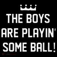 The Boy Are Playing Some Ball Apron thumb 3