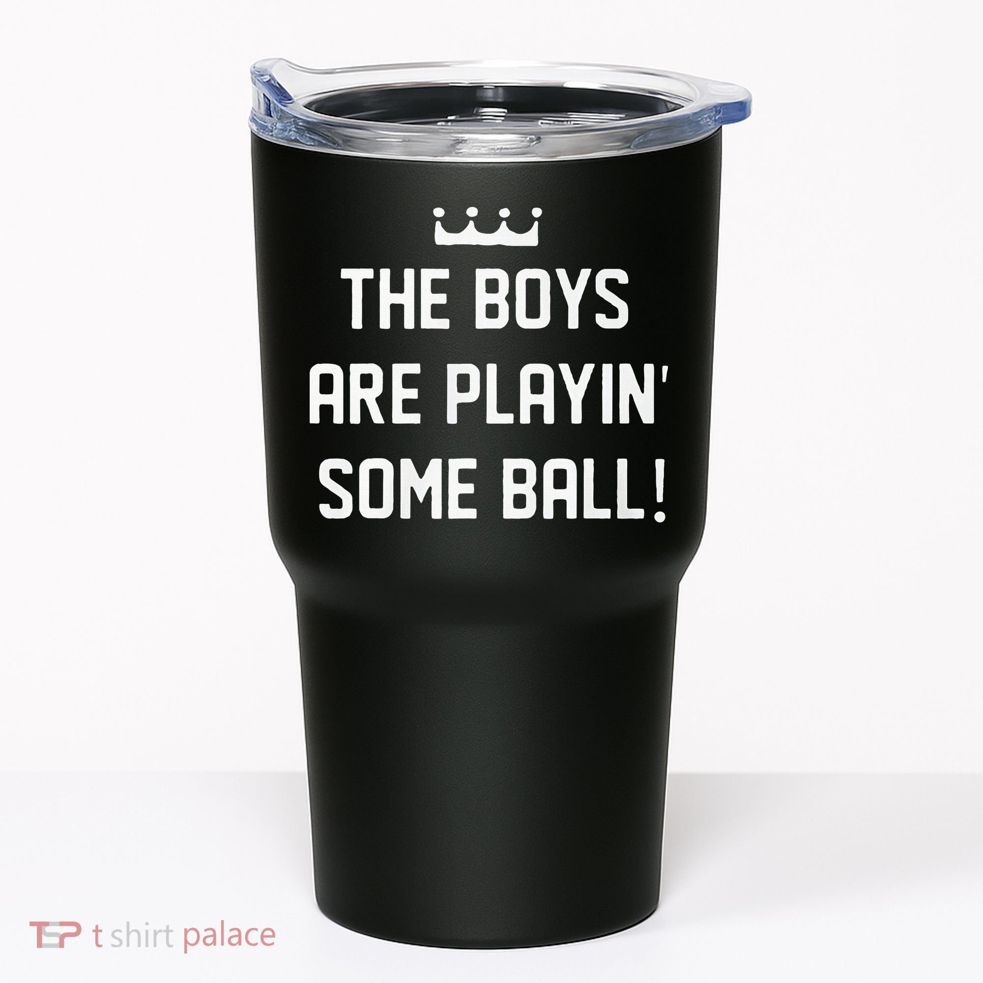 The Boy Are Playing Some Ball Tumbler