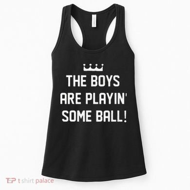 The Boy Are Playing Some Ball Women's Tank Top