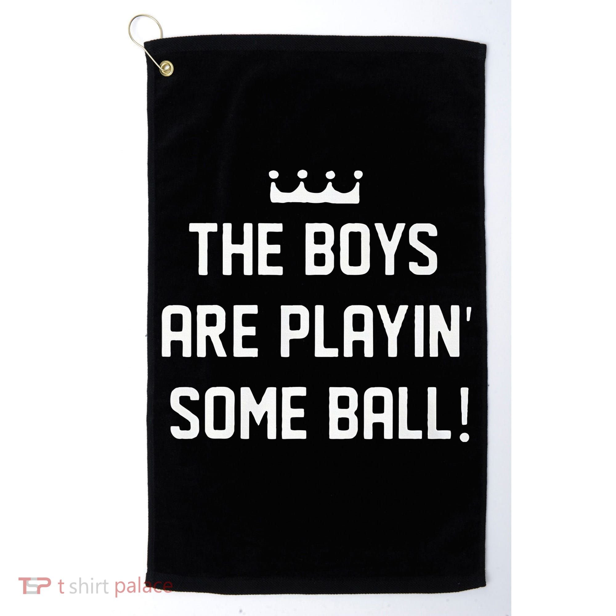 The Boy Are Playing Some Ball Golf Towel