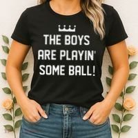The Boy Are Playing Some Ball Women's T-Shirt thumb 2