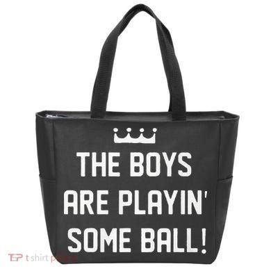 The Boy Are Playing Some Ball Tote Bag