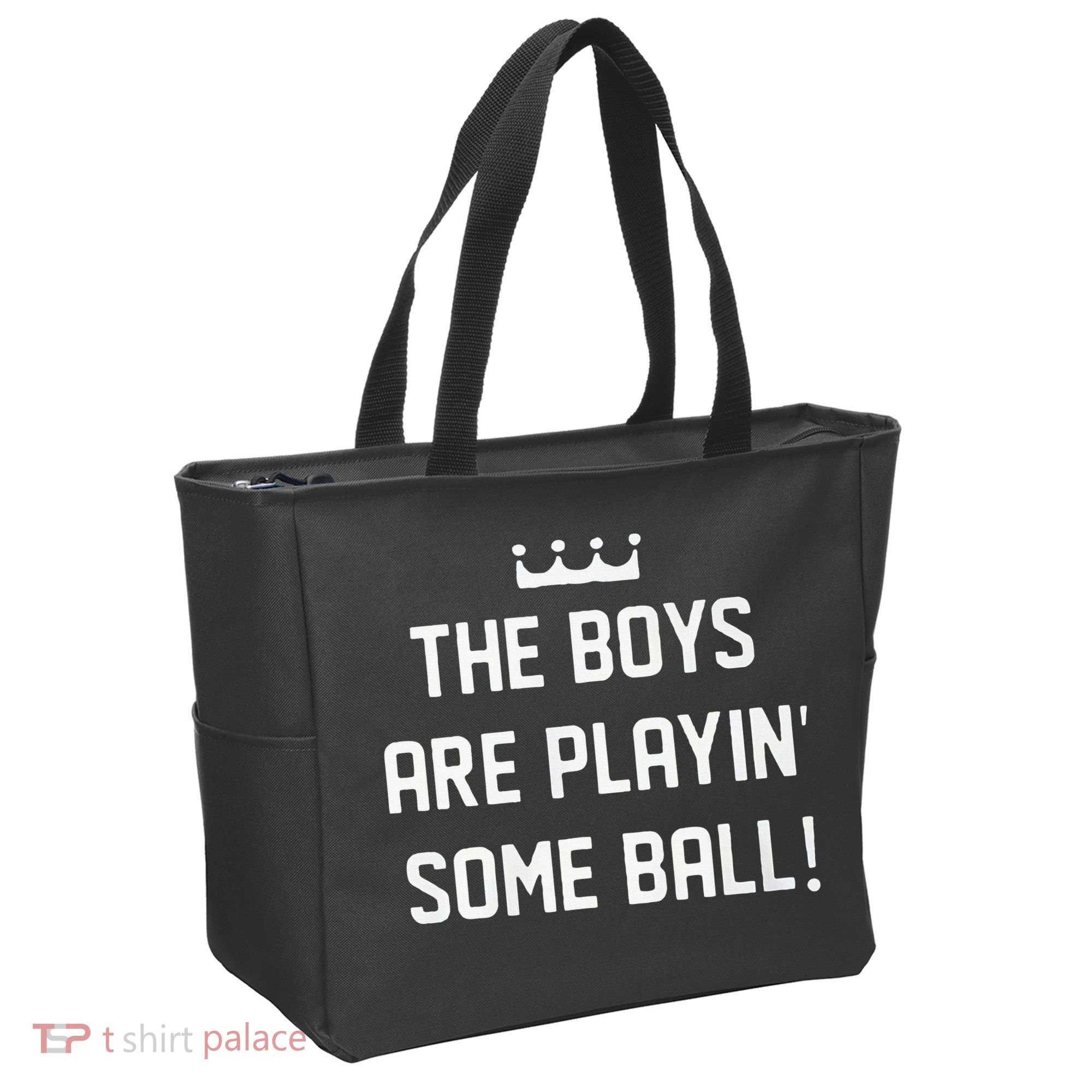 The Boy Are Playing Some Ball Tote Bag