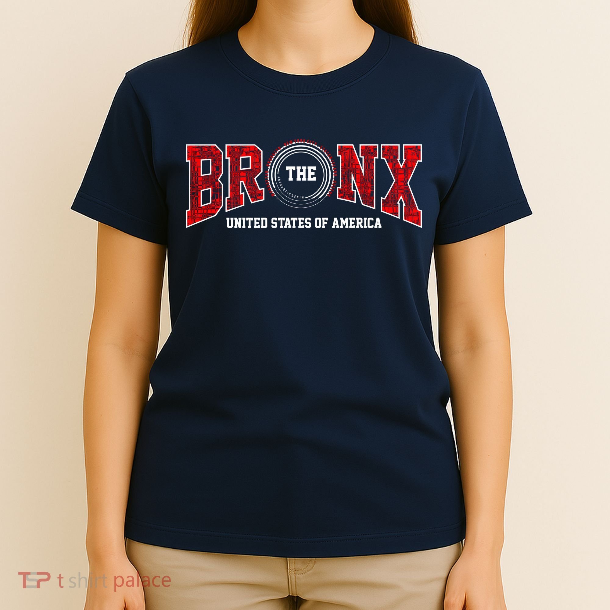 The Bronx Authentic Denim T-Shirt