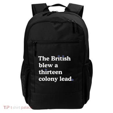 The British Blew A Thirteen Colony Lead Backpack