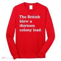 The British Blew A Thirteen Colony Lead Long Sleeve Shirt thumb 0