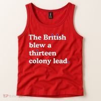 The British Blew A Thirteen Colony Lead Tank Top thumb 2