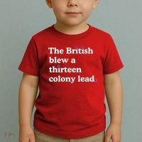The British Blew A Thirteen Colony Lead Toddler T-Shirt thumb 2