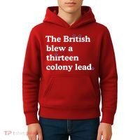 The British Blew A Thirteen Colony Lead Kids Hoodie thumb 4