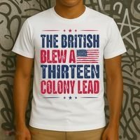 The British Blew A Thirteen Colony Lead Vintage T-Shirt thumb 3