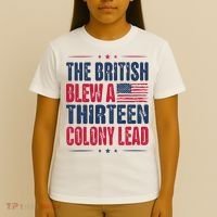 The British Blew A Thirteen Colony Lead Vintage T-Shirt thumb 4