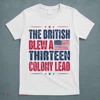 The British Blew A Thirteen Colony Lead Vintage T-Shirt thumb 5