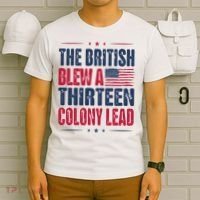 The British Blew A Thirteen Colony Lead Vintage T-Shirt thumb 6
