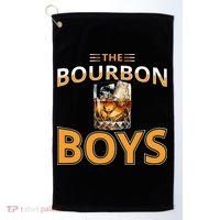 The Bourbon Bourbon On Rocks Highball Drinking Glass Golf Towel thumb 0