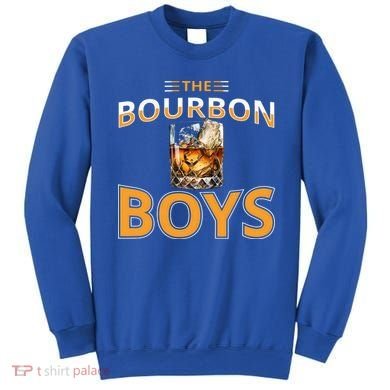 The Bourbon Bourbon On Rocks Highball Drinking Glass Sweatshirt