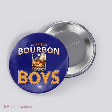 The Bourbon Bourbon On Rocks Highball Drinking Glass Button
