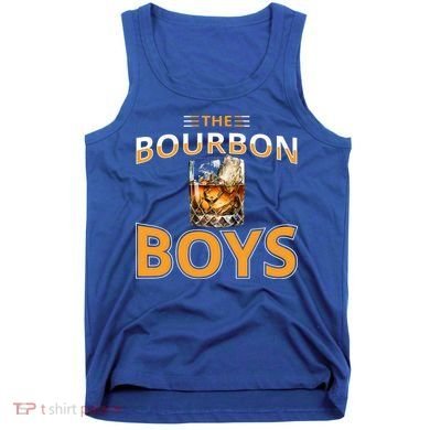 The Bourbon Bourbon On Rocks Highball Drinking Glass Tank Top