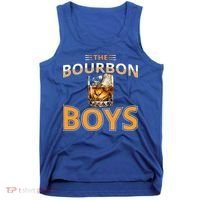 The Bourbon Bourbon On Rocks Highball Drinking Glass Tank Top thumb 0