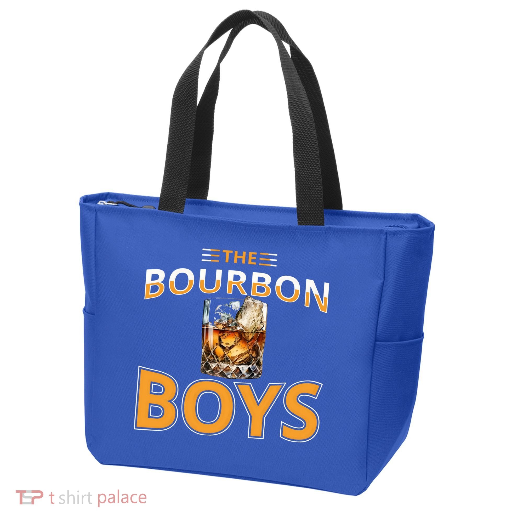The Bourbon Bourbon On Rocks Highball Drinking Glass Tote Bag