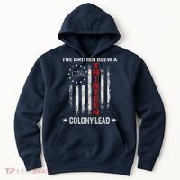 The British Blew A 13 Colony Lead Funny 4th Of July Hoodie thumb 0