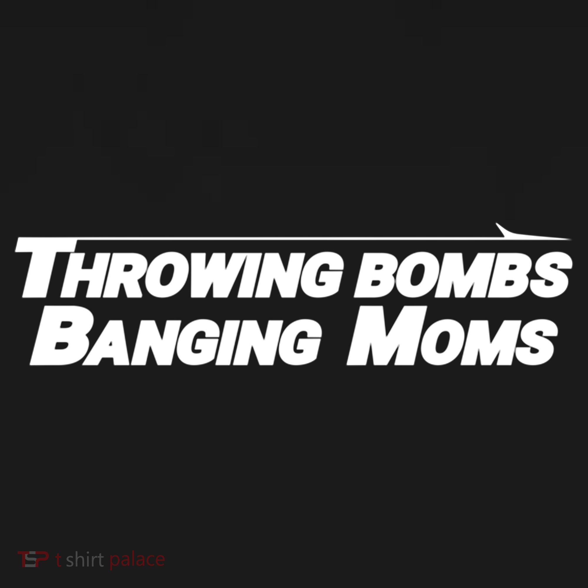 Throwing Bombs Banging Moms Funny Football Gift Women's Hoodie
