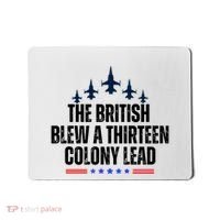 The British Blew A 13 Colony Lead Funny Patriotic Mousepad thumb 0