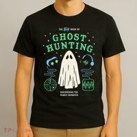 The Big Book Of Ghost Hunting Funny Halloween T-Shirt thumb 3