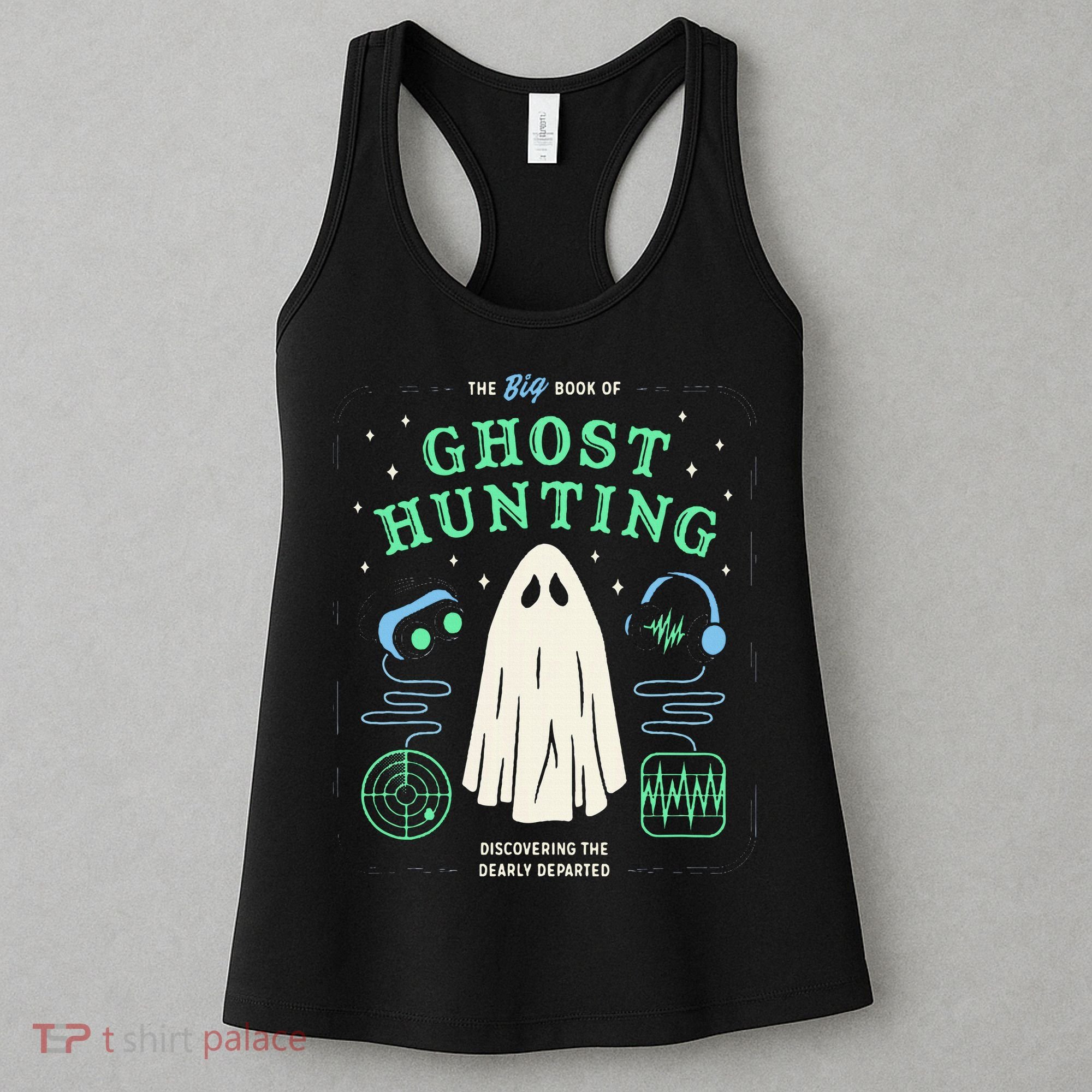 The Big Book Of Ghost Hunting Funny Halloween Women's Tank Top
