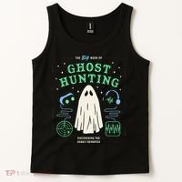 The Big Book Of Ghost Hunting Funny Halloween Tank Top thumb 2