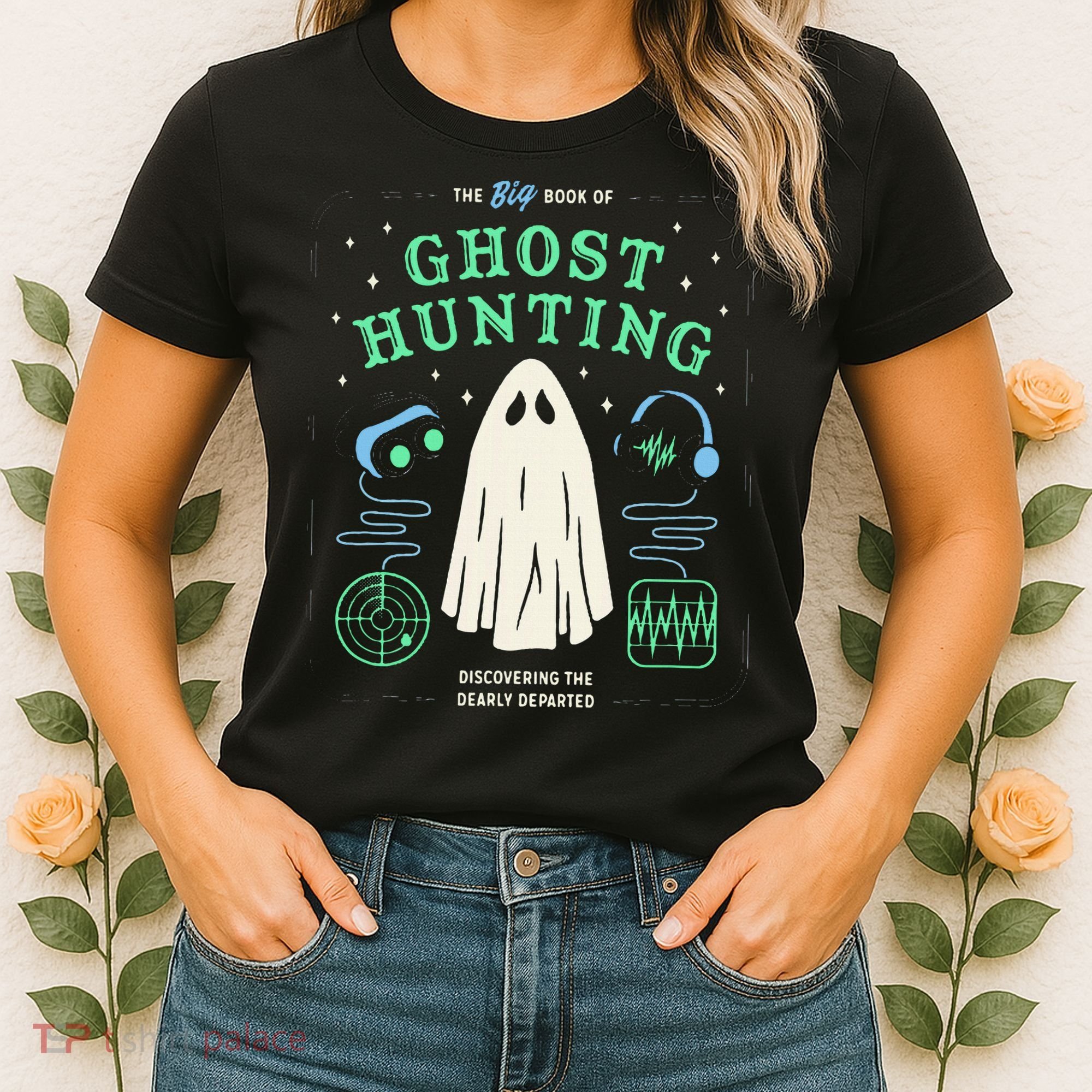 The Big Book Of Ghost Hunting Funny Halloween Women's T-Shirt