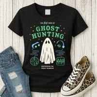 The Big Book Of Ghost Hunting Funny Halloween Women's T-Shirt thumb 3