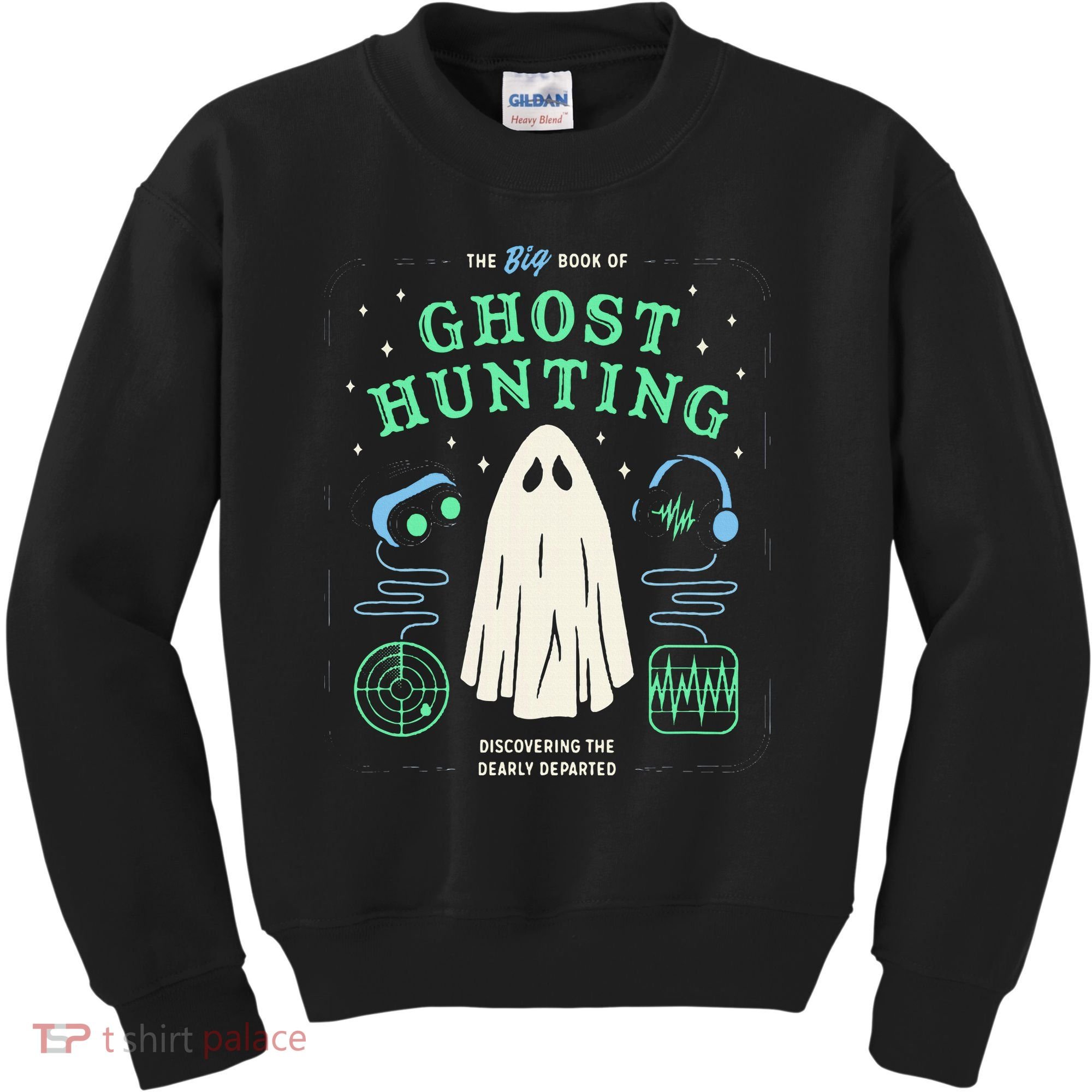 The Big Book Of Ghost Hunting Funny Halloween Kids Sweatshirt