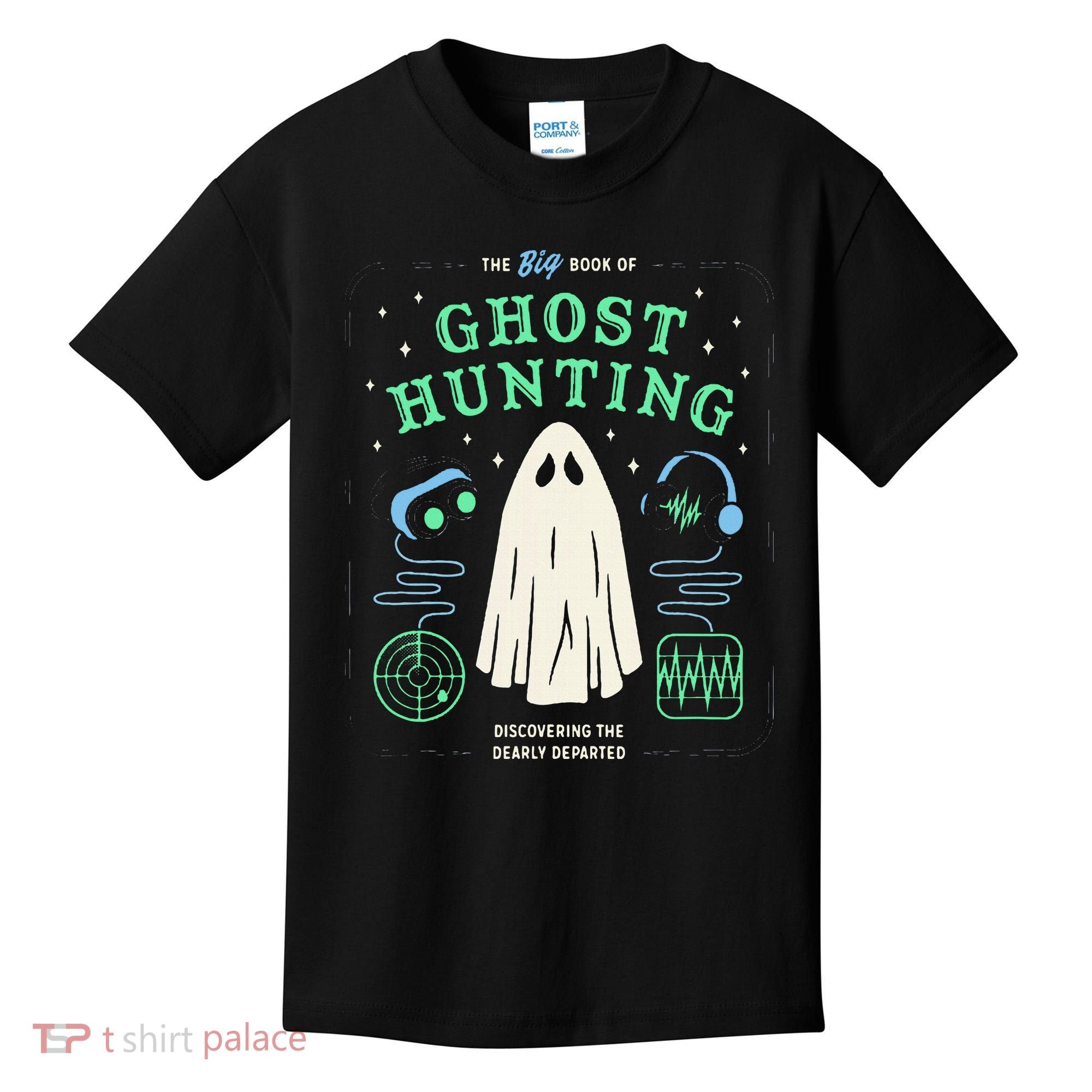 The Big Book Of Ghost Hunting Funny Halloween Kids T-Shirt