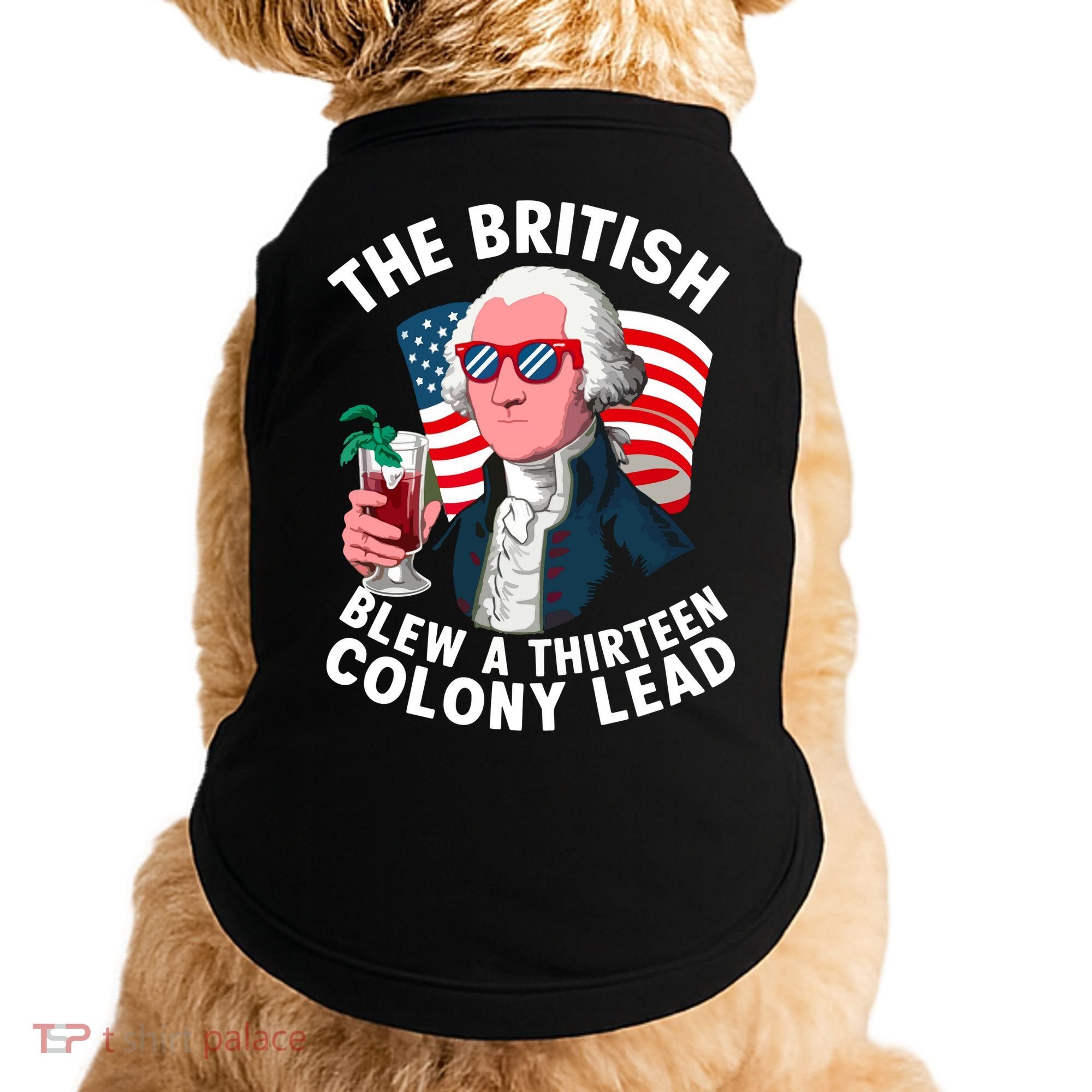 The British Blew A 13 Colony Lead Doggie Tank