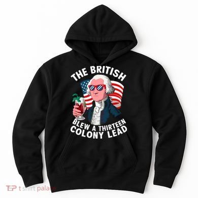 The British Blew A 13 Colony Lead Hoodie