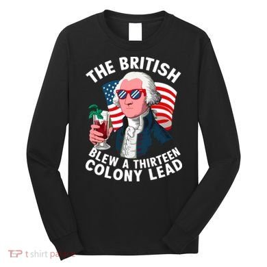 The British Blew A 13 Colony Lead Long Sleeve Shirt