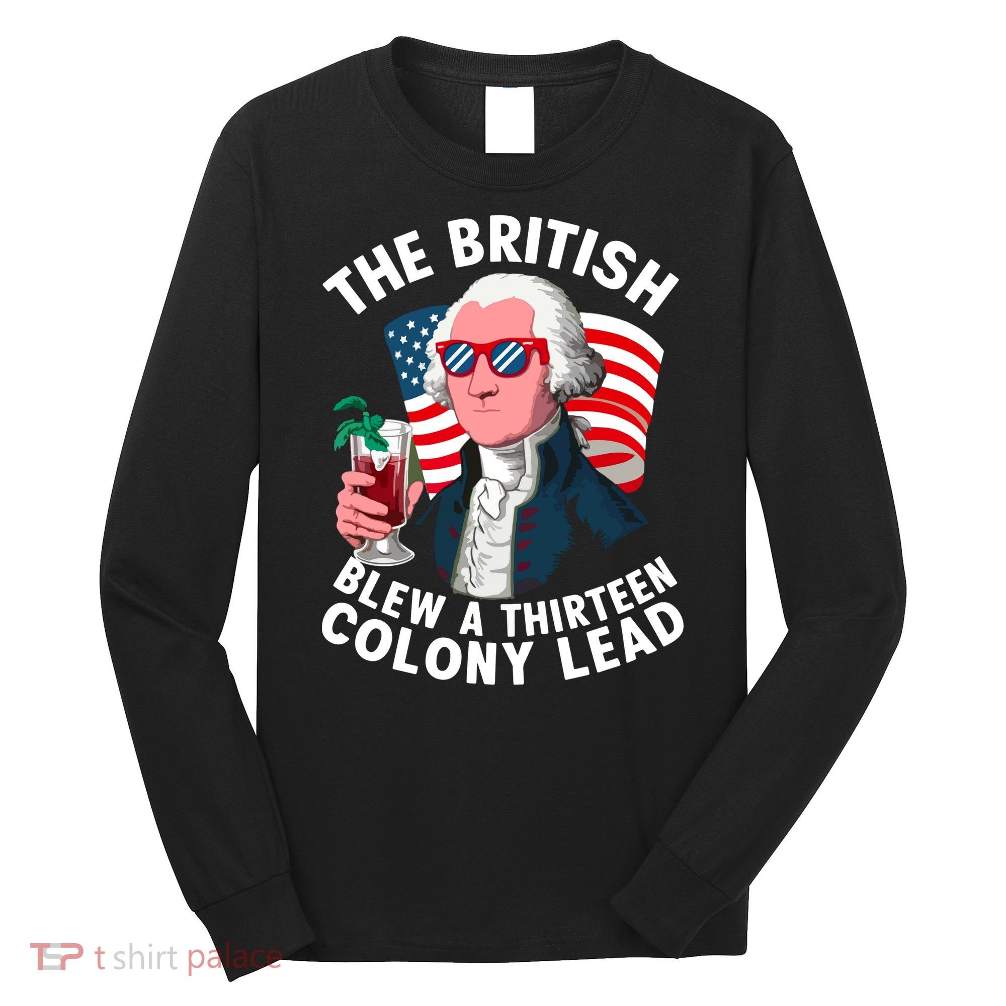 The British Blew A 13 Colony Lead Long Sleeve Shirt