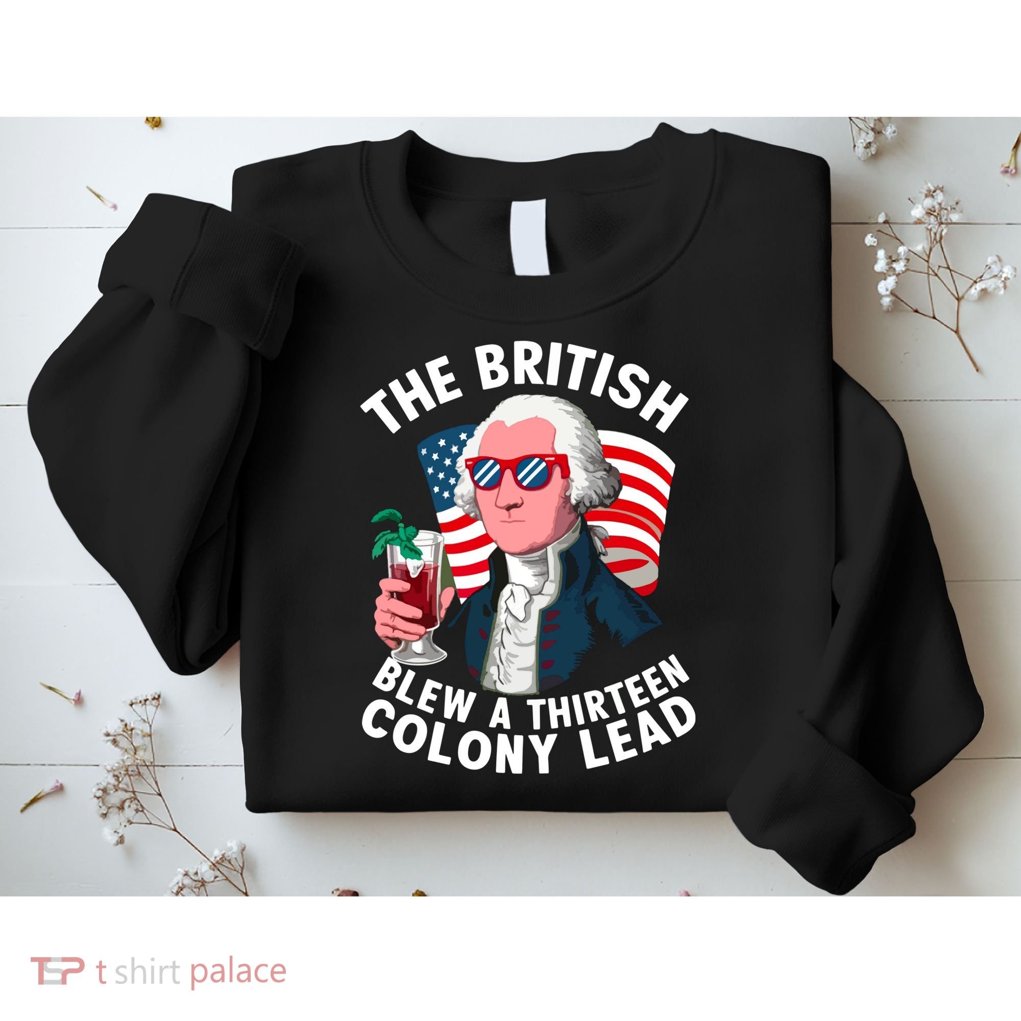 The British Blew A 13 Colony Lead Sweatshirt