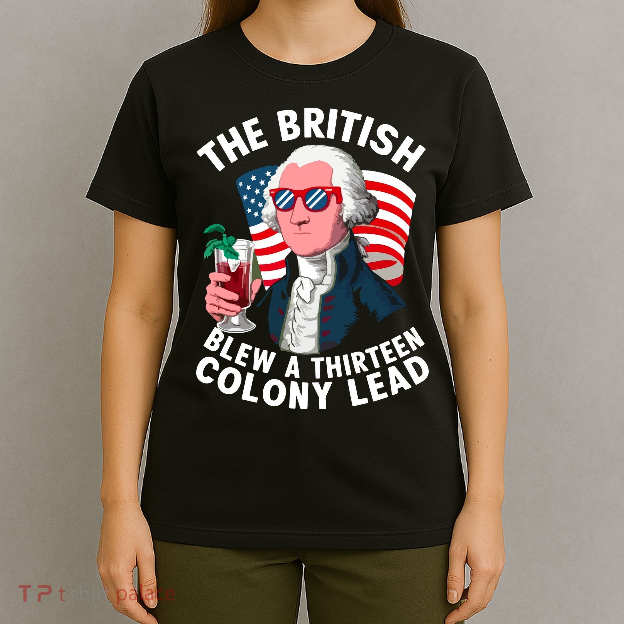 The British Blew A 13 Colony Lead T-Shirt