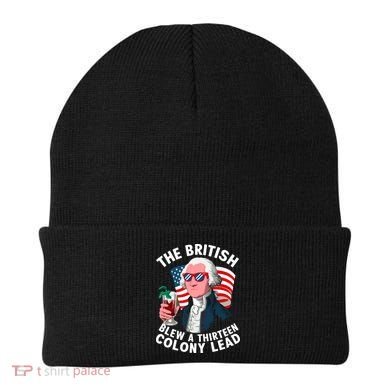 The British Blew A 13 Colony Lead Beanie