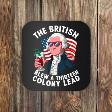 The British Blew A 13 Colony Lead Coaster